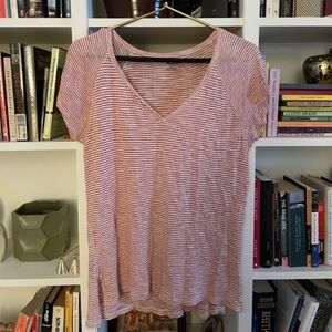 Madewell split neck t shirt